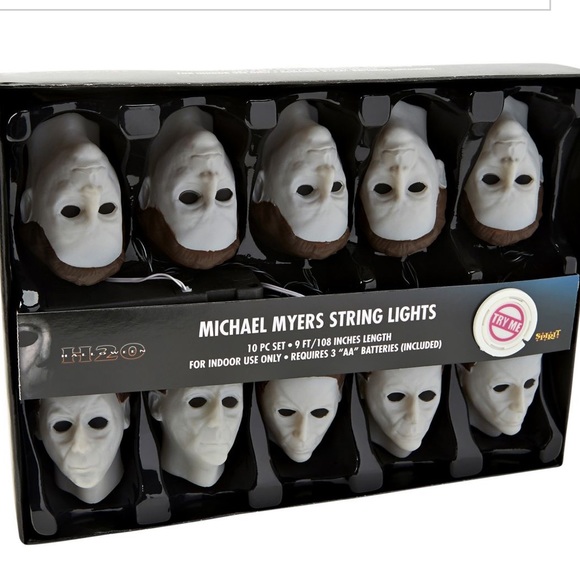 Micheal Myers Accessories Michael Myers String Lights Halloween